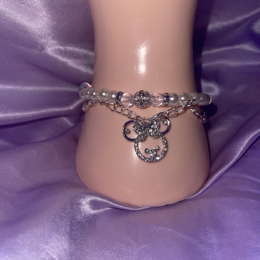 Minnie Mouse Chain Bracelet